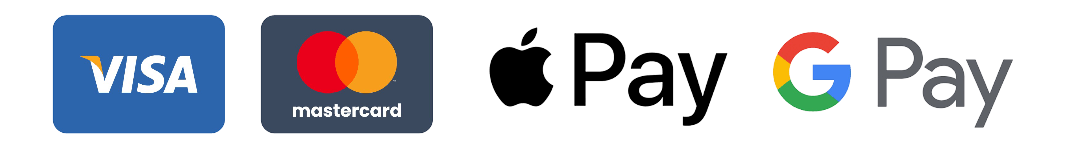 Accepted payment cards